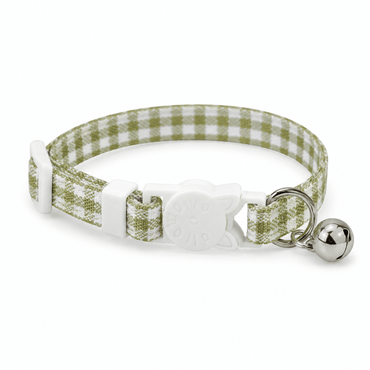 Everyday Gingham Cat Collar - The Purrist